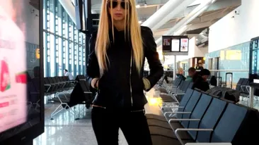 Andreea Bălan pare fericită şi nu prea! A plecat în vacanţă la Las Vegas!