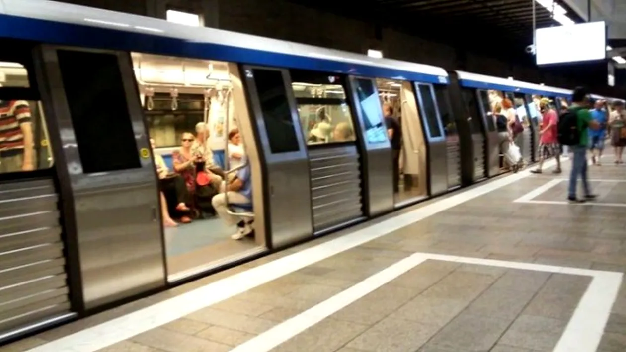 Incident la metrou! Un bărbat a fost imobilizat de polițiști