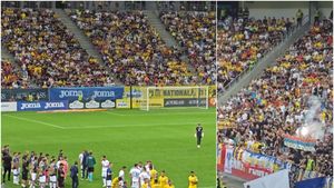 UEFA a dat decizia după evenimentele de la România - Kosovo ! Am scăpat ieftin