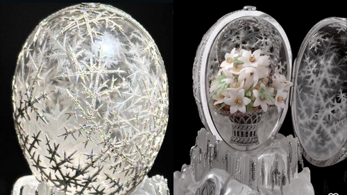 Șoc la licitație! Suma fabuloasă care s-a plătit pentru un ou Fabergé cu 4.5000 de diamante