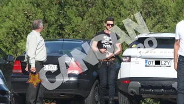 Nu au mai rezistat pana acasa!  Dorian Popa si iubita lui, Eliza, si-au luat o camera la hotel, in miezul zilei