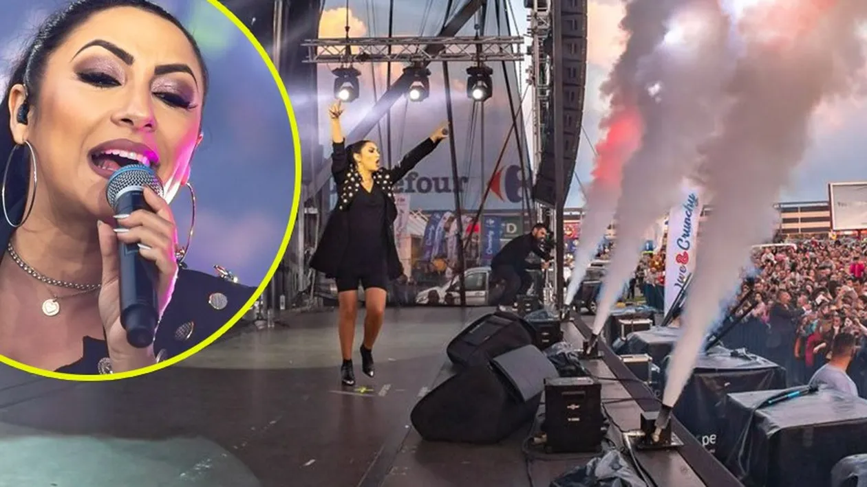 Andra Măruță, scene uluitoare în timpul concertului din Focșani! Ce i-au făcut cei din primul rând