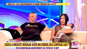 Veste mare! Nicolae Guța și Cristina au nuntă și botez în aceeași zi!