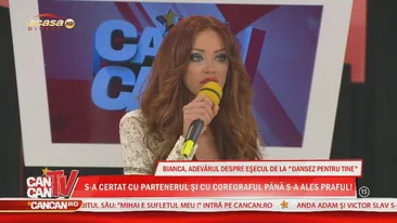 Prima apariţie TV a Biancăi după eliminarea de la Dansez pentru tine! Uite ce supărată şi tensionată e!