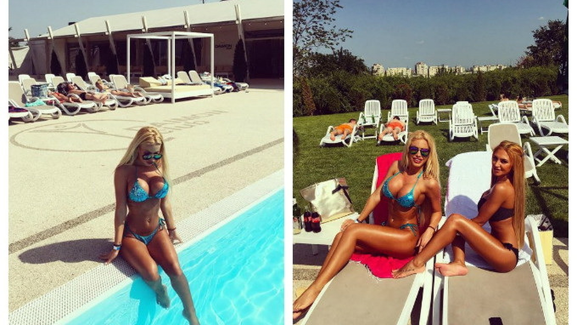 Oamenii de la piscină s-au uitat numai la ea! Cum a fost fotografiată LOREDANA CHIVU în urmă cu puţin timp! Ce costum de baie a purtat
