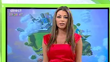 VIDEO Roxana Vancea scoate ineptii pe gura de dimineata: Am reusit sa imbrac si sa dezbrac soarele