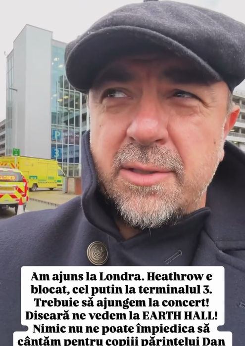 Horia Brenciu, în mijlocul unui jaf pe aeroportul Heathrow, în Londra! 21 de persoane au fost rănite