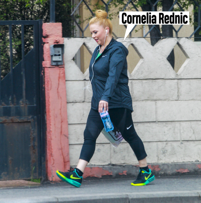 Cornelia Rednic a slăbit enorm