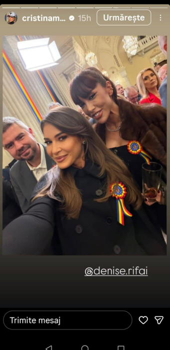 Vedeta care a furat privirile la Cotroceni, de 1 Decembrie. S-a pozat cu președintele, dar toată lumea era atentă la … picioarele ei!