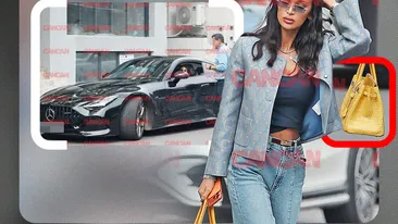 Mercedes AMG de 252.000 euro, Hermès de 43K și muuulte diamante! Cum arată o zi obișnuită pentru fiica periculosului ‘Talanu’