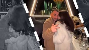 Pescobar a sărutat cu patos o focoasă la ceas de seară! Una-i “mamă la copii”, alta-i “pofta inimii”