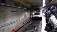 Tentativă de sinucidere la o statie de metrou din Capitală!