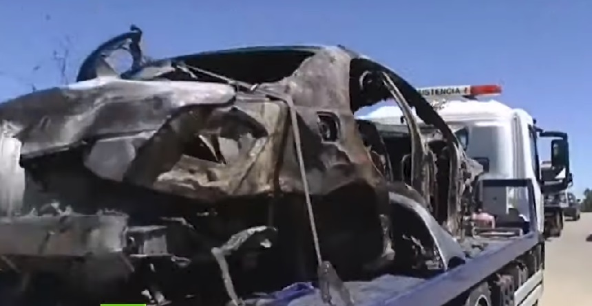 Uluitor! Ce viteză avea fotbalistul Jose Antonio Reyes înainte să facă accident și mașina să ia foc