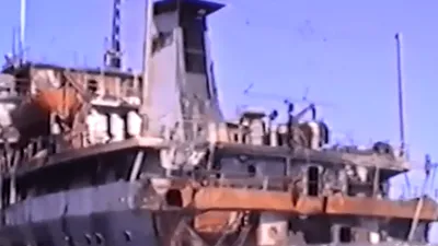 Povestea navei Fundulea, atacă de iranieni cu napalm în strâmtoarea Ormuz. „Au tras câte două rachete pe fiecare nivel al navei. Cabina nu mai era. Era o gaură mare”