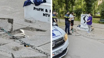 Monumentul lui Michael Jackson din Herăstrău, VANDALIZAT! Autoritățile au fost imediat sesizate