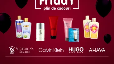 EXCLUSIV BLACK FRIDAY: La un parfum cumpărat, primeşti un super cadou! Vezi cât de sexy este oferta!