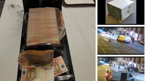 Români din Italia, urmăriți internațional pentru furtul mai multor bancomate! Se foloseau de un tractor agricol pentru a duce la capăt jafurile