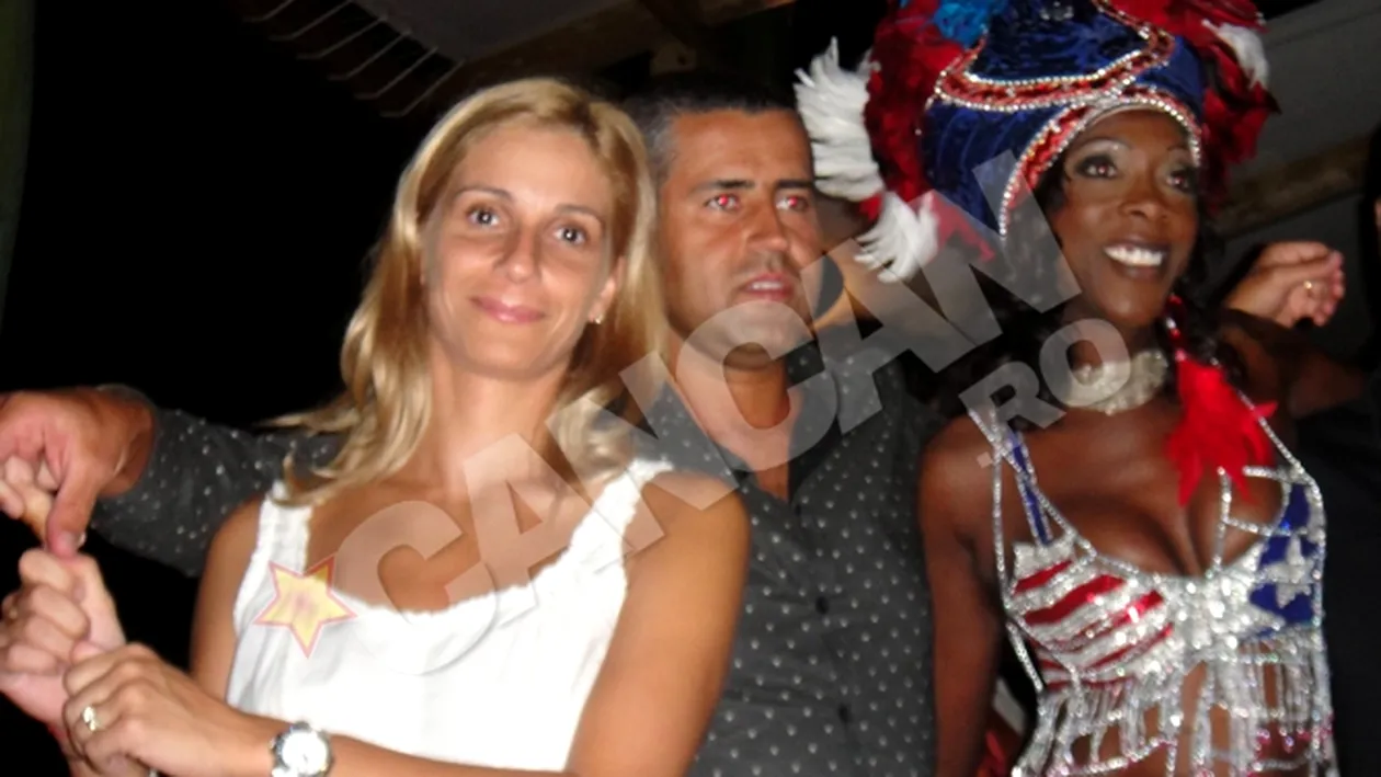 Irina Truica, abonata la petrecerile din cluburile de fite de pe insula St. Maarten! Valuri de sampanie pentru nevasta milionarului