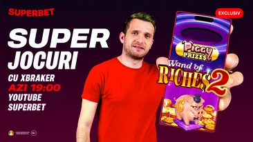 (P) SuperJocuri, live pe YouTube Superbet de la 19:00, cu Xbraker