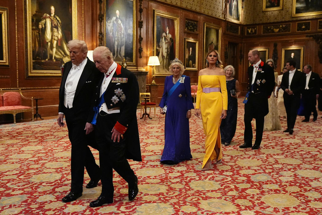 Melania Trump a încălcat protocolul la dineul regal