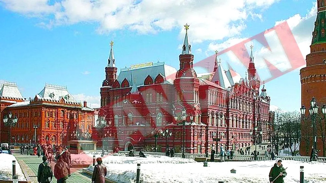 Interzice ninsoarea la Moscova