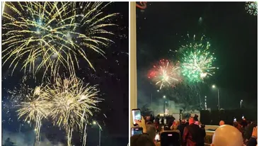 Omul de afaceri Dan Pintilie, regele artificiilor, şi-a botezat fiica. Petrecerea explozivă, însă, i-a speriat pe localnicii care au sunat la 112