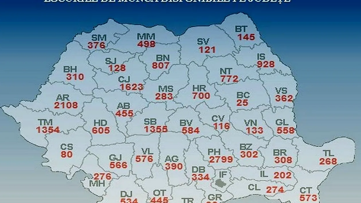 HARTĂ. Peste 27.000 de locuri de muncă vacante în România, în 25 iunie 2018. Care sunt cele mai căutate meserii