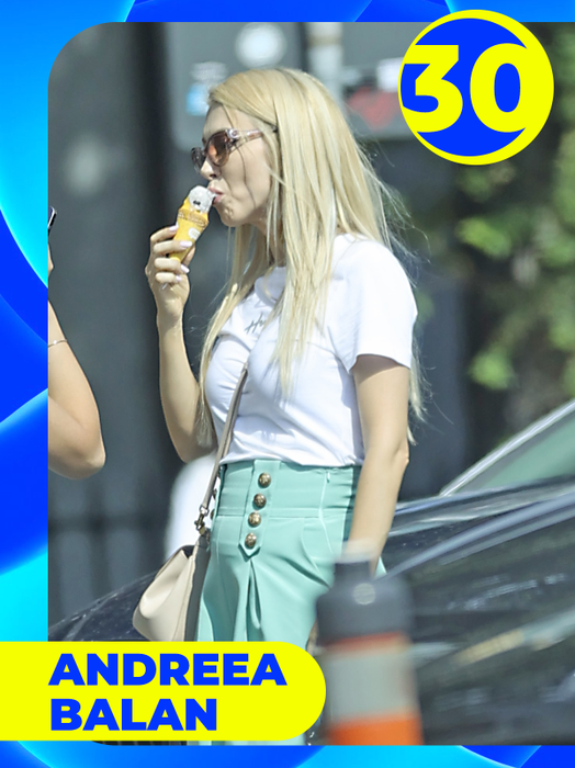 TOP 30 de vedete care au găsit soluţia perfectă împotriva caniculei! Roxana Vancea, Monica Gabor sau Laura Cosoi, show cu îngheţată şi… 