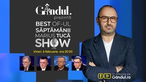 Gândul prezintă Best of Marius Tucă Show - vineri, 6 februarie, de la ora 20.00