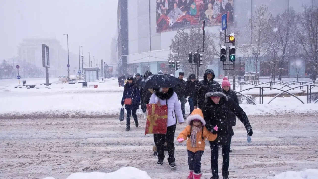 Ninsorile și viscolul revin în România. ANM a făcut anunțul