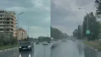 Ploaia le-a stricat distracția petrecăreților din Mamaia. Turiștii au fugit de pe plaje! VIDEO