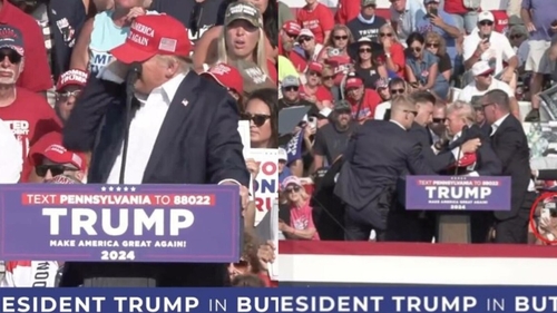 Femeia din spatele lui Donald Trump, comportament suspicios în timpul tentativei de asasinat. Ce făcea