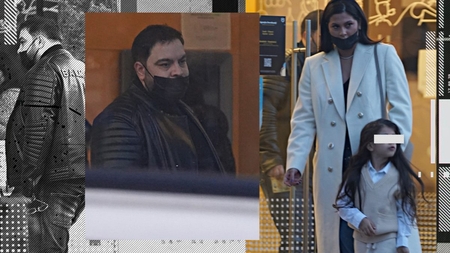 Cu soția, copiii, bona și șoferul după el... Florin Salam a dat ”tunul” la bancă fix în mijlocul zilei!