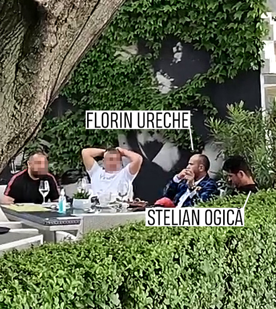 Florin Belu, zis "Ureche", s-a întreținut cu Stelian Ogică