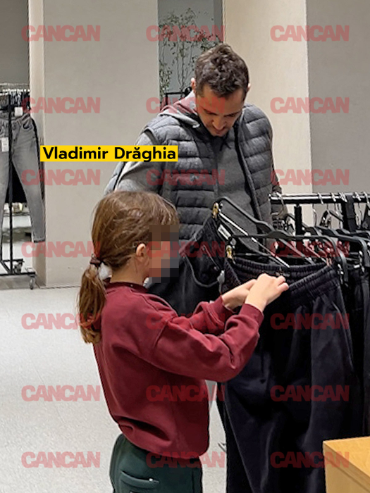 Și-a făcut de cap cu fetița de mână! Vladimir Drăghia nu mai poate fi oprit la cumpărături! Și-a pus fesul în cap, a scos telefonul și…