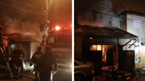 Incendiu puternic în sectorul 3 al Capitalei! 26 de persoane au fost evacuate de urgență