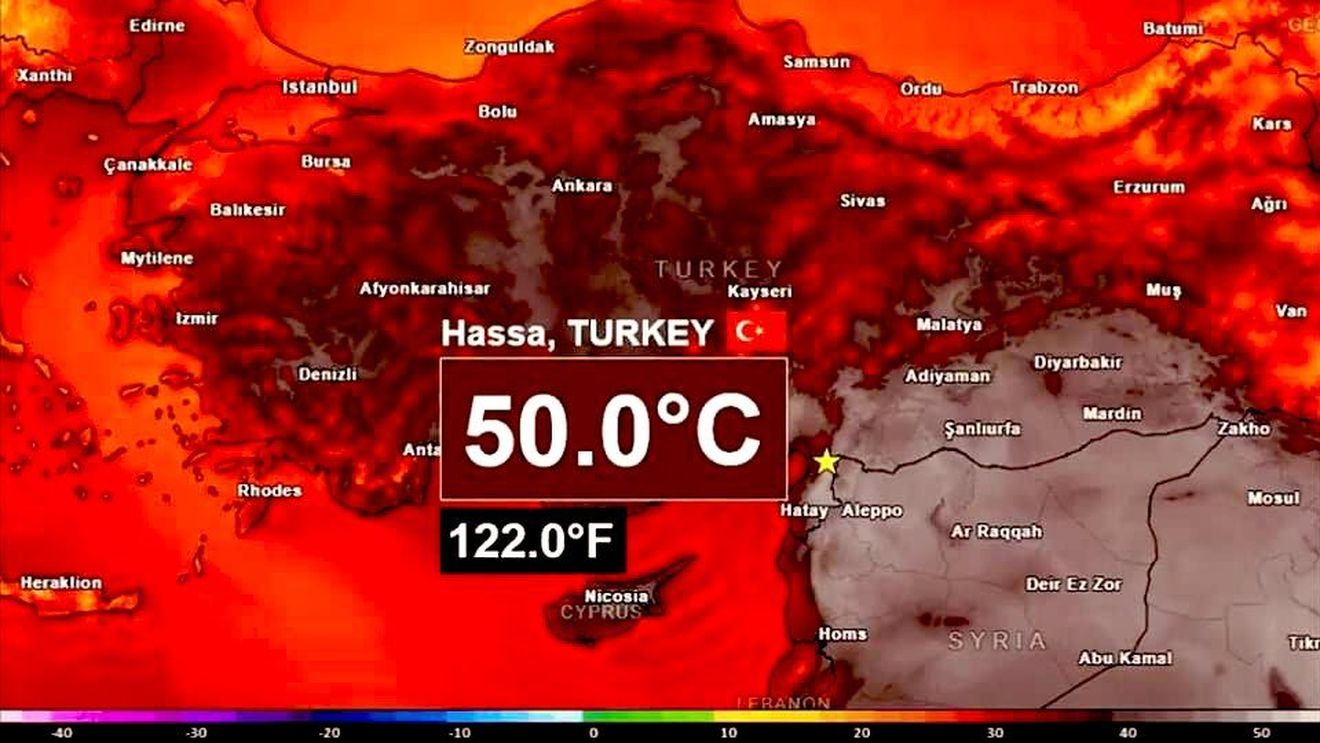Record de caniculă! Unde s-au înregistrat 50 de grade Celsius