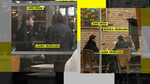 Aris Eram și Laura Giurcanu o "ard" turcește. Cumnățica a fost și ea prezentă: Duminica în familie la kebap!