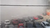 Au crezut că a venit apocalipsa! Locuitorii din centrul Bucureștiului, înecați într-un nor dens de praf după o decizie controversată luată de autorități | FOTO