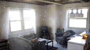 Uite in ce hal se transforma o casa din cauza ploii!