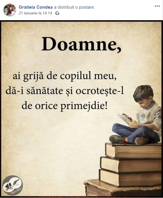 Mama Ioanei Condea, mesaj cutremurător postat în urmă cu puțin timp. Îți dau lacrimile