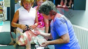 Maria Basescu, la Muzeul Callatis