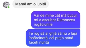 BANC | "Mamă, am o iubită"