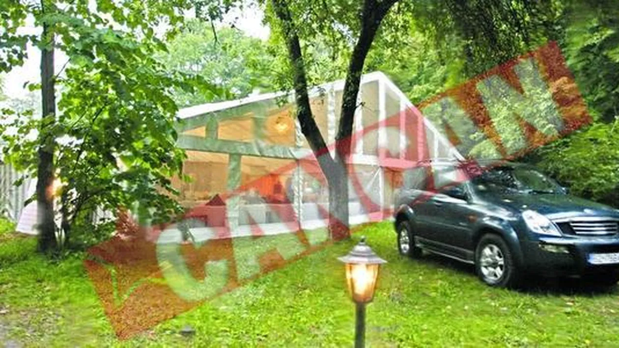 Nunti ilegale pe un domeniu de vanatoare