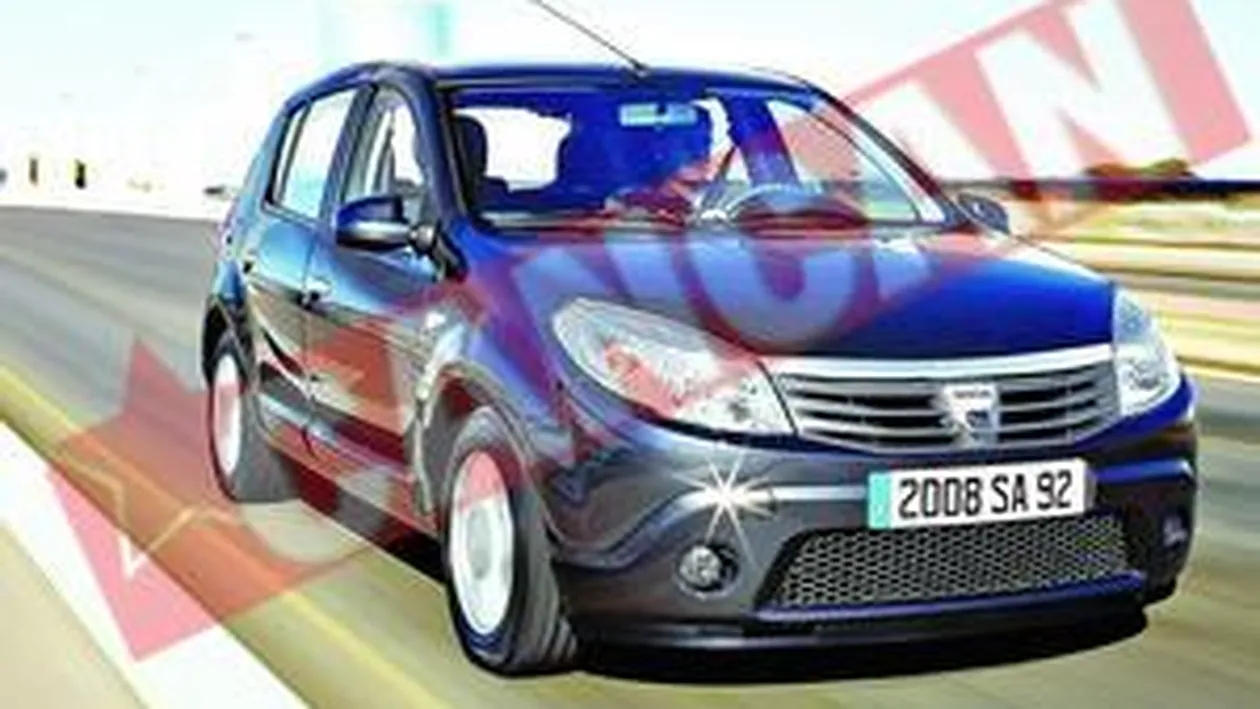 De astazi puteti cumpara Dacia Sandero