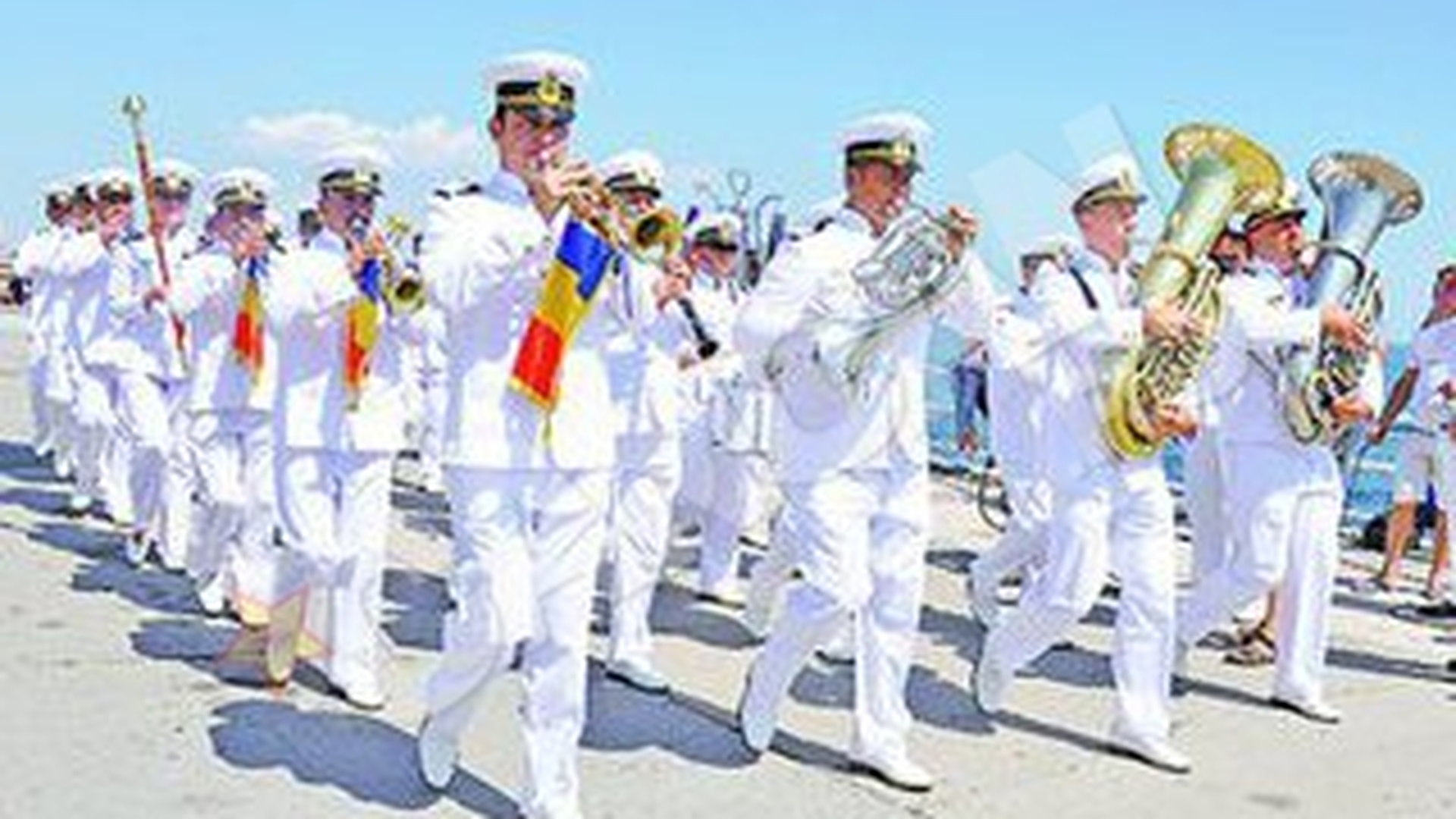 Parada militara in Portul Constanta