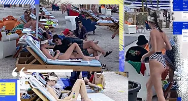 Vali Bărbulescu și-a dus noua iubită la plajă... și a uitat de ea!