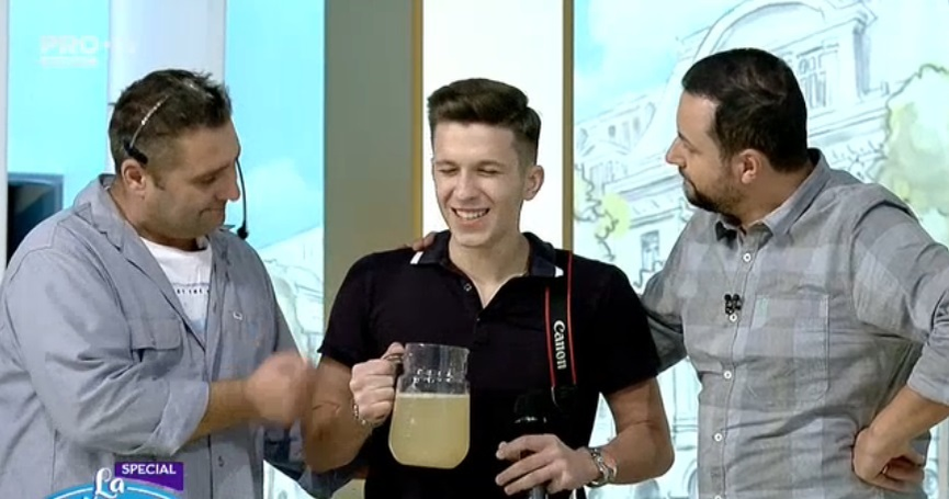 Lui Cătălin Măruţă i s-a făcut rău de la o carafă de... zeamă de varză!