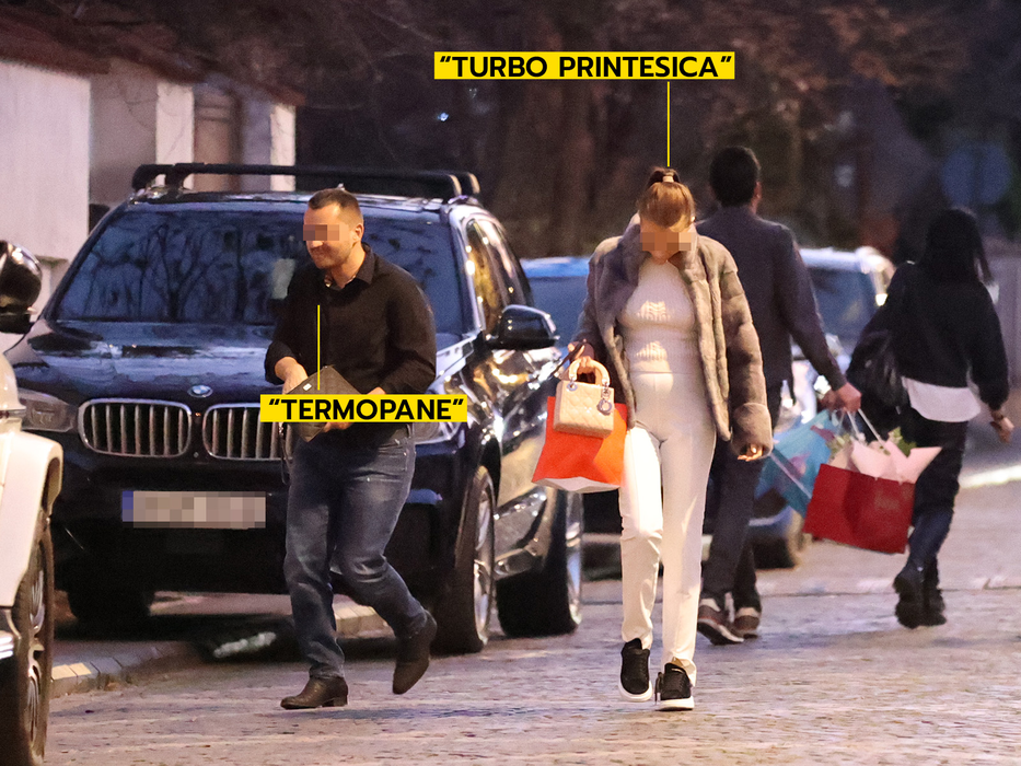 Bruneta a părăsit, deja, căminul conjugal