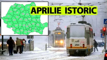 ANM, în alertă. Luna aprilie 2020 nu va mai fi la fel în România. Ce temperaturi și ce fenomene meteo vor fi în București și în celelalte orașe